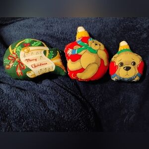 Christmas Teddy Bear Ornaments